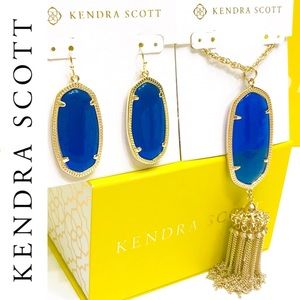 🔥SOLD🔥Kendra Scott Cobalt Blue Rayne Set